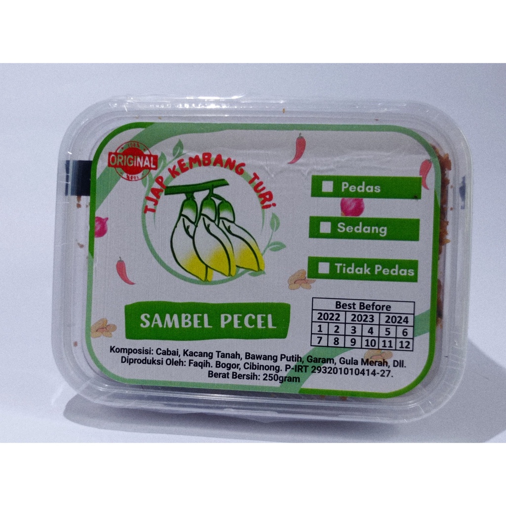 

250gr SAMBAL PECEL KHAS MADIUN