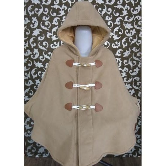 terlaris Cuddle Me Jubah Duffle Cape Mocca murah