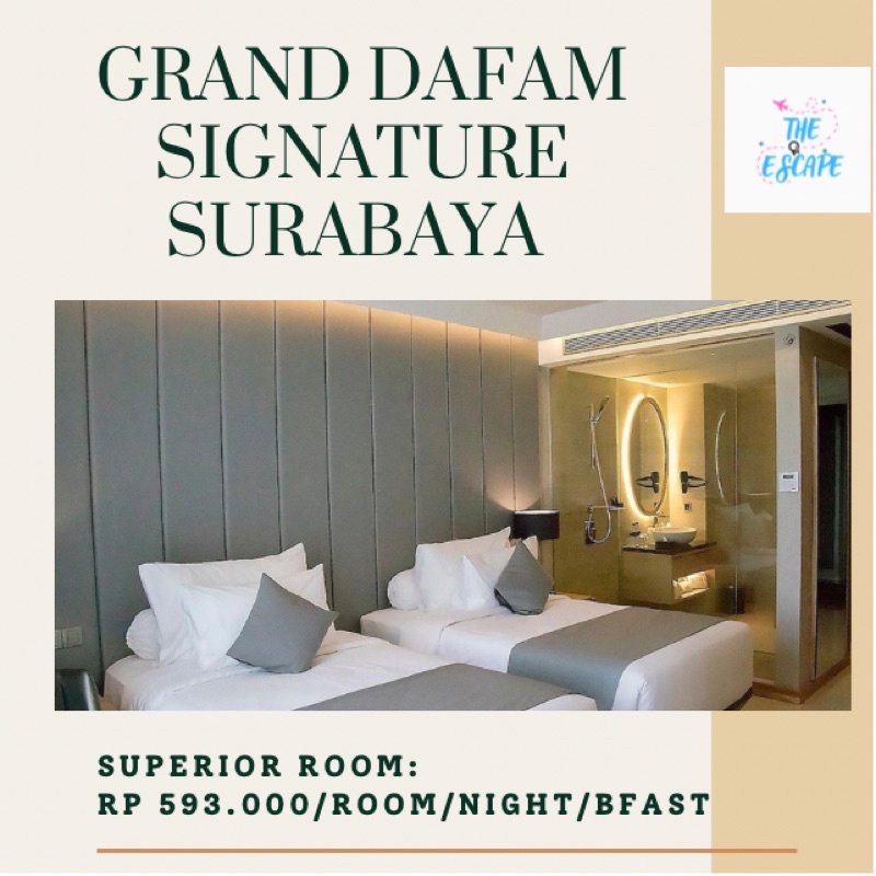 PROMO VOUCHER HOTEL GRAND DAFAM SURABAYA