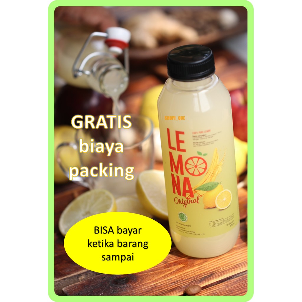 Lemona Minuman Lemon untuk diet dan detox secara alami