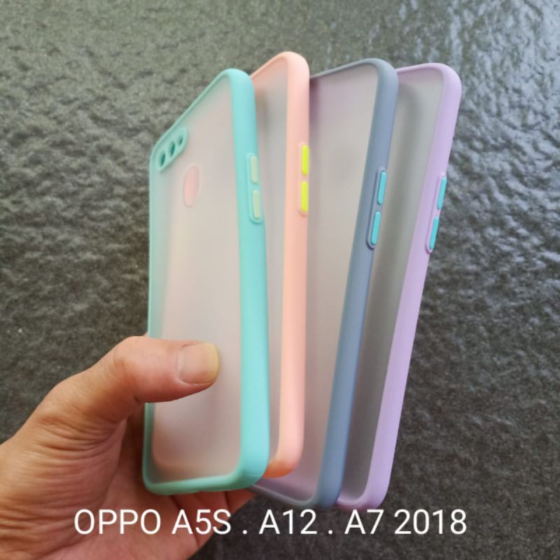 Case Oppo A12 .  A5S . A7 . A11K . F9 . F9 PRO . 2 PRO . U1 ( 10 Model ) soft softcase softshell silikon cover casing kesing housing