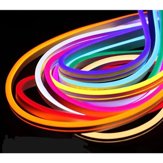 LAMPU LED NEON FLEX SELANG 220V METERAN FLEXIBLE SIGN STRIP OUTDOOR INDOOR (LAMPU TIK TOK) BAGUS