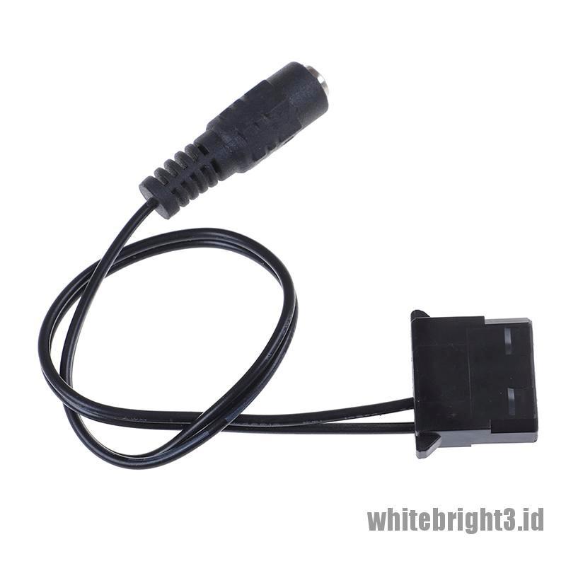 &lt; White3 &gt; Kabel power supply DC 5.5x2.1mm female Ke 4Pin molex female Untuk power supply DC