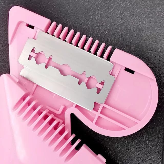 Sisir Potong Poni Anak / Cutter Sisir Simple Bentuk Hati