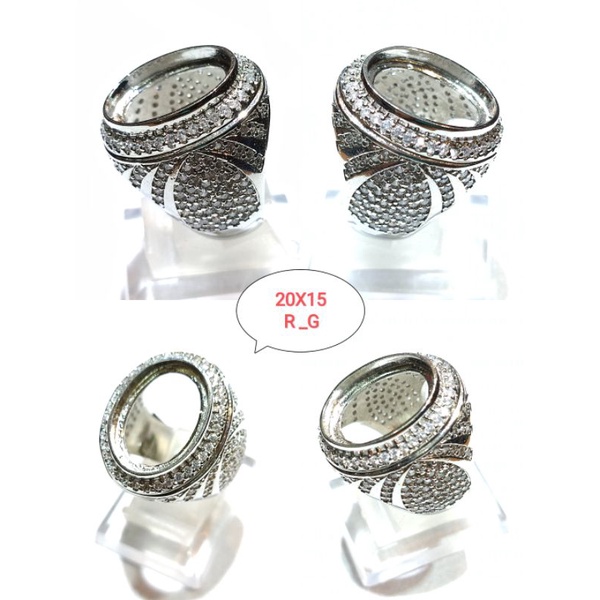 CINCIN EMBAN ALPAKA TANAM FULL ZIRCON