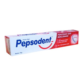 Jual Pepsodent Pasta Gigi Pencegah Gigi Berlubang 75 Gram | Shopee