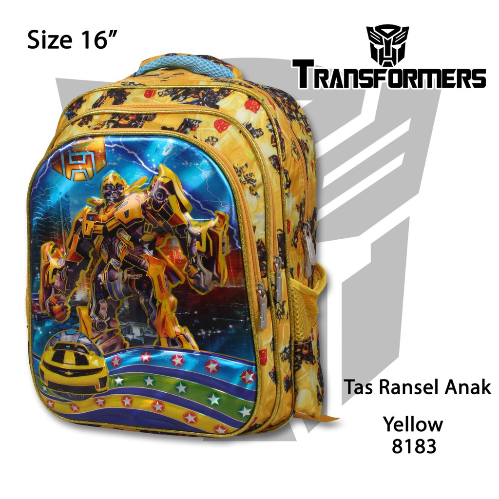 Tas Sekolah Ransel Anak Cartoon 8183-16,[Ransel Anak Sekolah Bermotif]