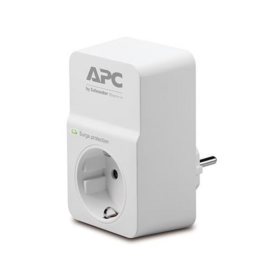 APC PM1W-GR Surge Protector Filter Listrik &amp; Anti Petir | Colokan Anti Petir | Steker 1 port