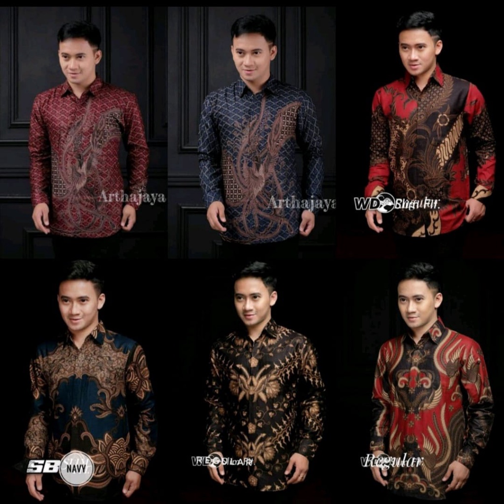 kemeja batik cowok