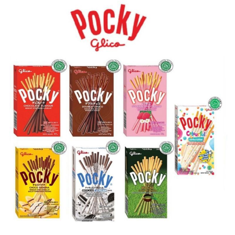 

POCKY / POCKY BESAR / POCKY MURAH / GLICO POCKY / PROMO POCKY