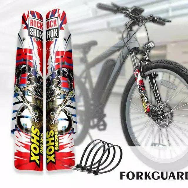 Cover shock sepeda / Fork Guard Sepeda Racing Shock