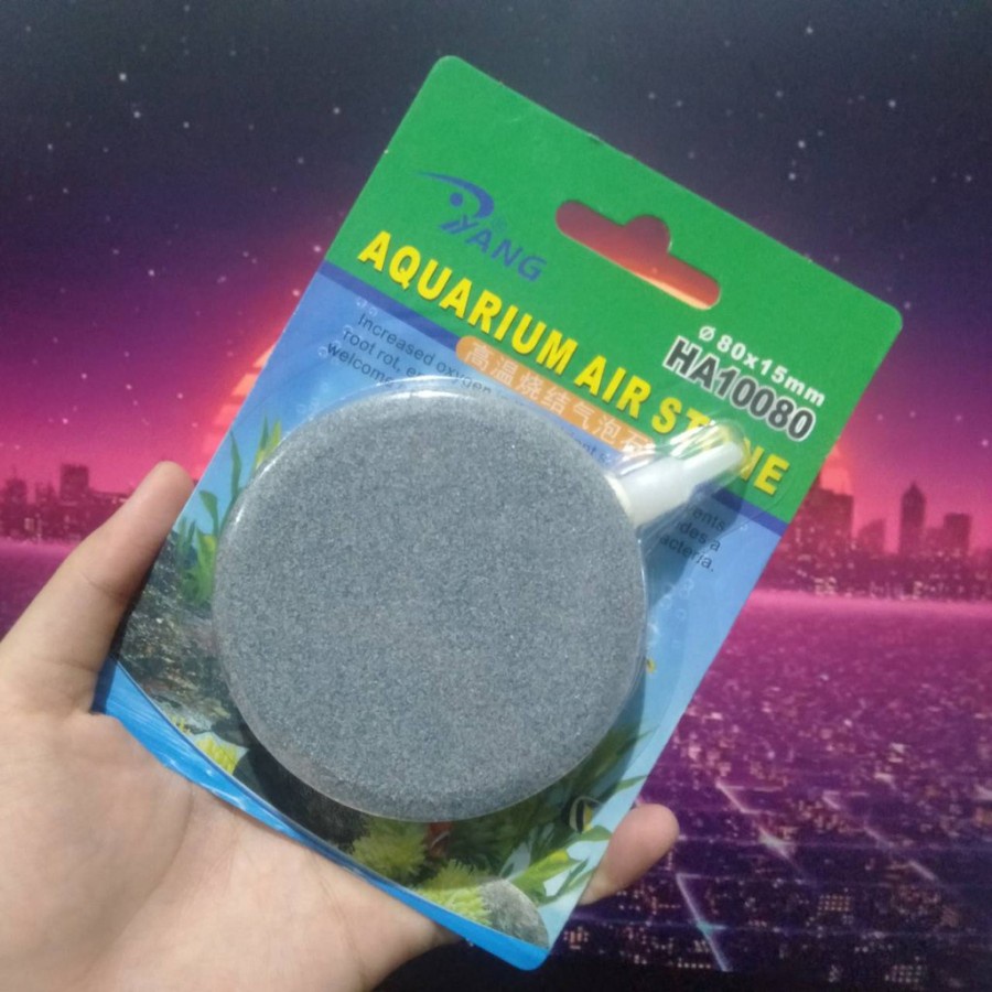 BATU GELEMBUNG UDARA AIR STONE HA10080 BATU AERATOR AERASI 8 CM