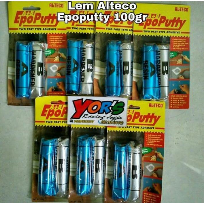 

Dijual Lem Alteco epoputty kemasan 100gr AB accessories Berkualitas