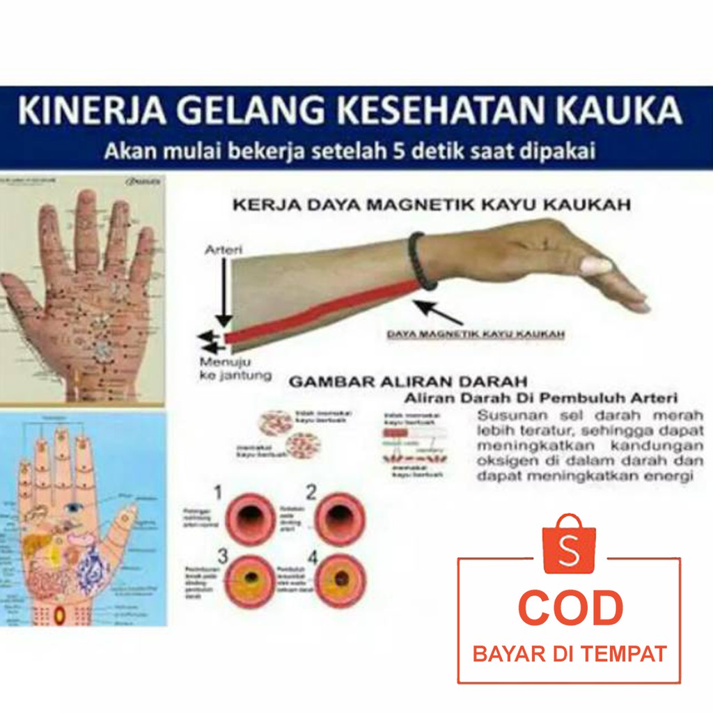 ✅COD Gelang Tasbih Kesehatan Kokka Kaukah Kaokah Kaukkah Kokkah Kaoka Koka Asli Original 33 Butir Couple Pria Wanita