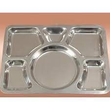 Tempat makan / food tray stainless steel