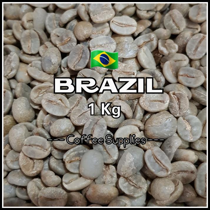 

Arabica Brazil Natural 17/18 Coffee Green Bean Biji Kopi Mentah Import