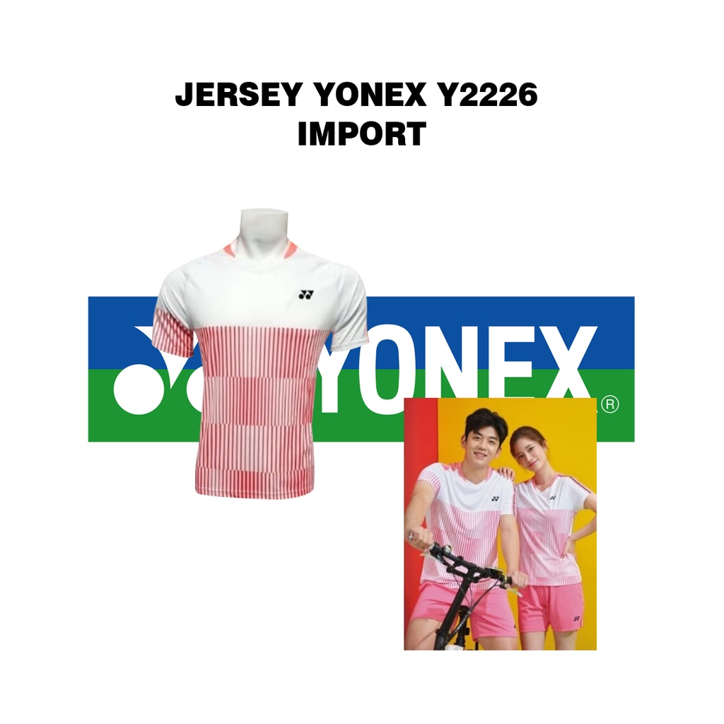 Yonex Jersey Olahraga Badminton Bulutangkis Y2226 LYD Series Import