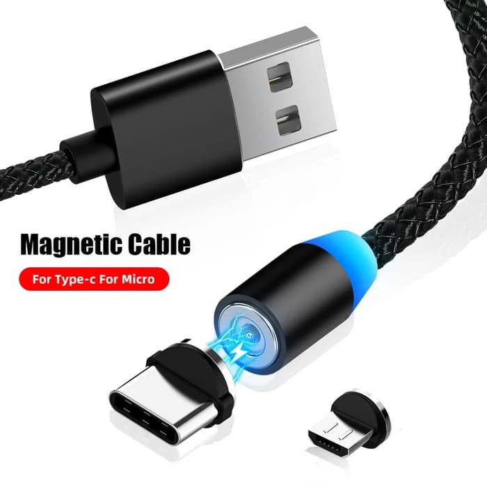 Kabel cas charger magnet Magnetic charger micro usb type c