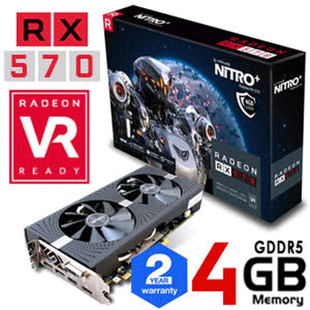 Vga Sapphire Nitro Plus Rx 570 4gb Best Quality