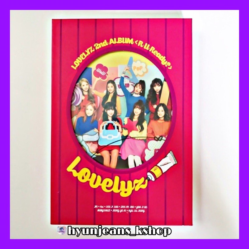 [READY STOCK] LOVELYZ 2nd Full Album - R U READY (SIGNED / TANDA TANGAN)