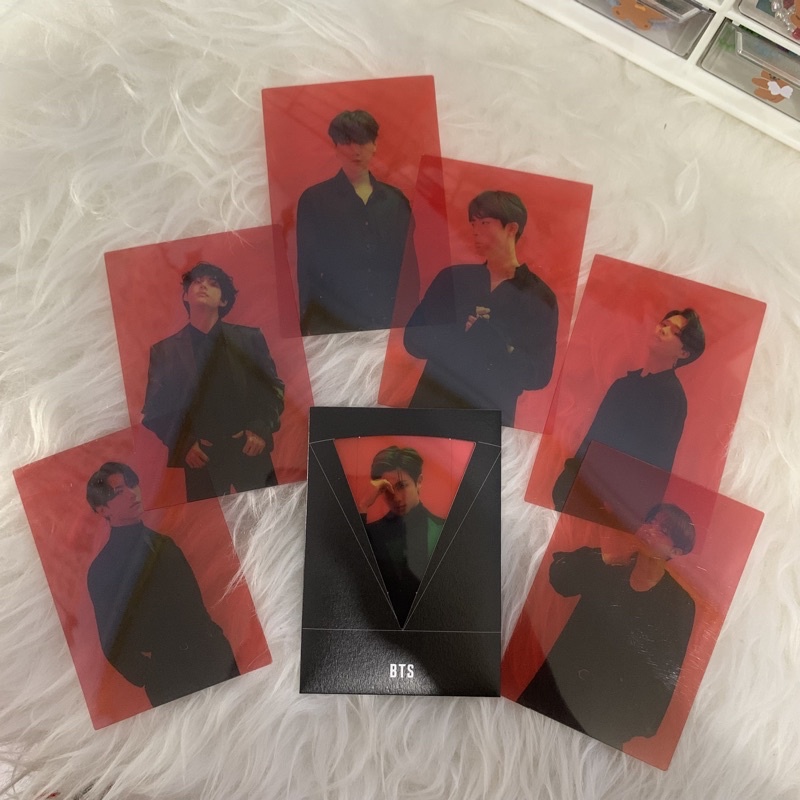 SHARING FILM CARD PHOTOCARD PHOTOBOOK BTS MOTS ON:E CLUE VER
