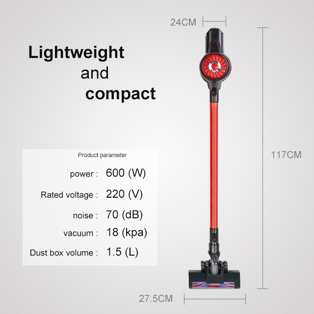 Kaisa Villa Supersonik Wireless Penyedot Debu Cordless Vacum Cleaner