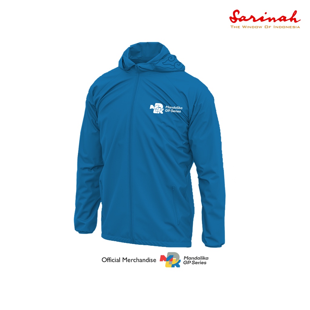 Jaket Windbreaker Official Merchandise GP Series Mandalika - Kode SA25