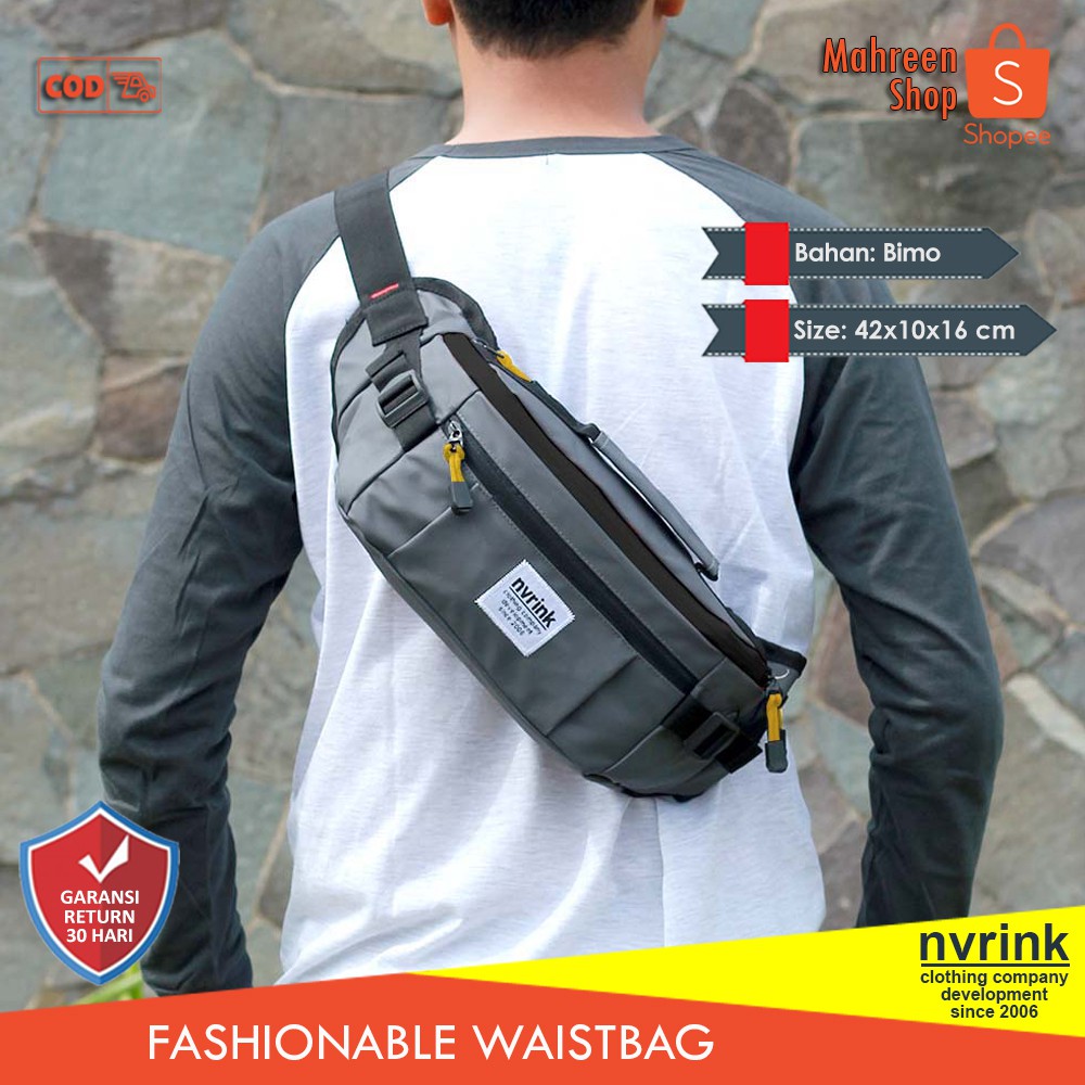 NVRINK - Tas Selempang Pria Tas Waist Bag Pria | TM 107