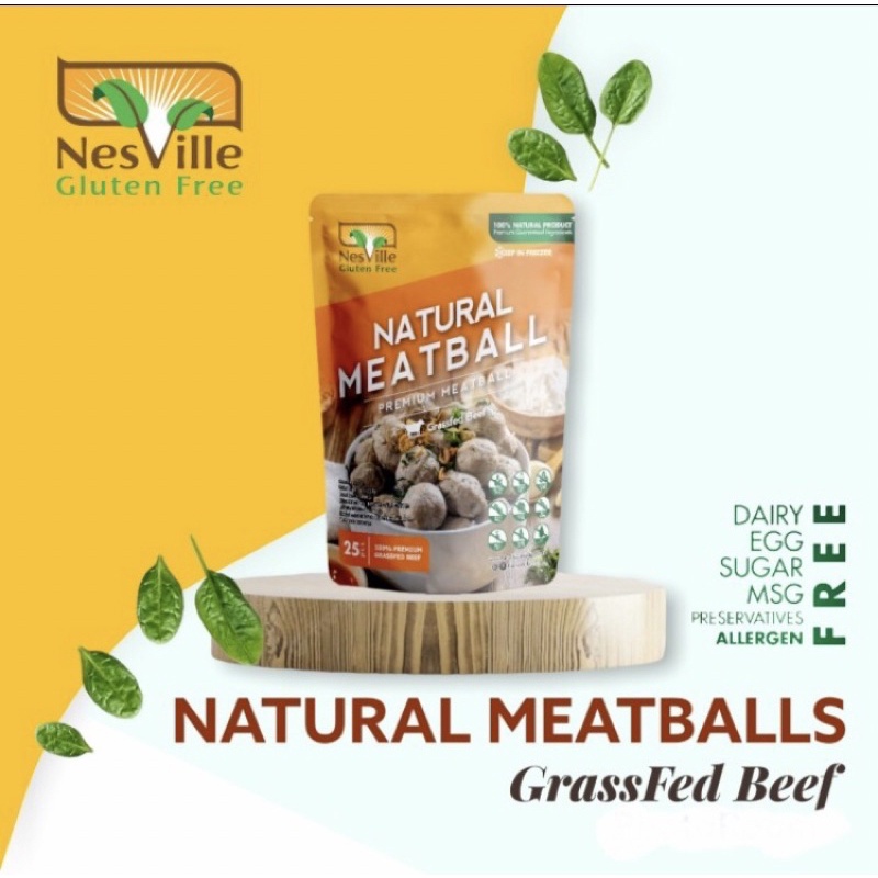 

MeatBall Gluten-free/ Bakso Gluten free/non msg/bakso anak / autis/ healthy product