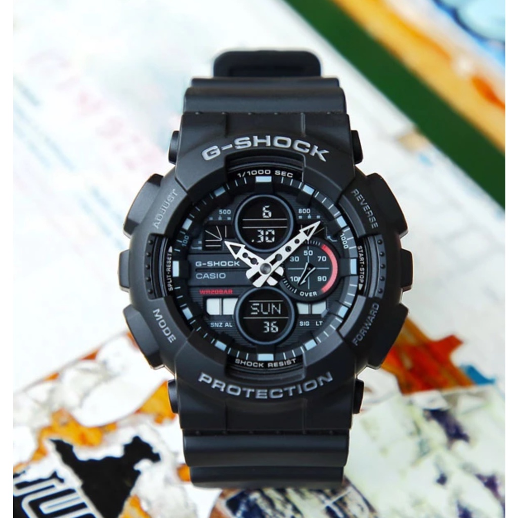 Jam Tangan Pria Casio G-Shock Analog Digital GA-140-1A1