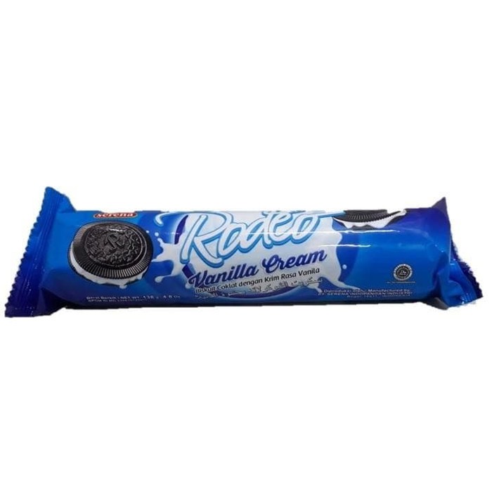 

Snack/Biskuit SERENA RODEO VANILLA CREAM 138 GRAM