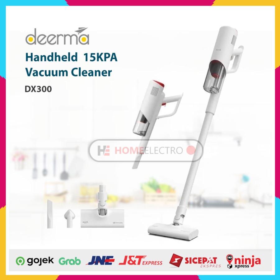 Deerma DX300 Handheld Vacuum Cleaner 15KPA Penyedot Penghisap Debu