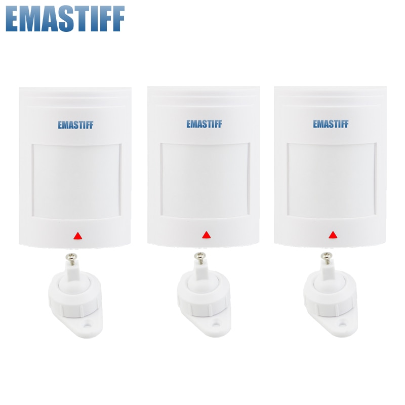 PREORDER free shipping3pcs/lot Wired PIR Motion Sensor Detector For GSM PSTN Home Security Alarm