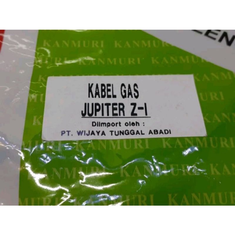kabel tali gas Jupiter Z1 original Kanmuri