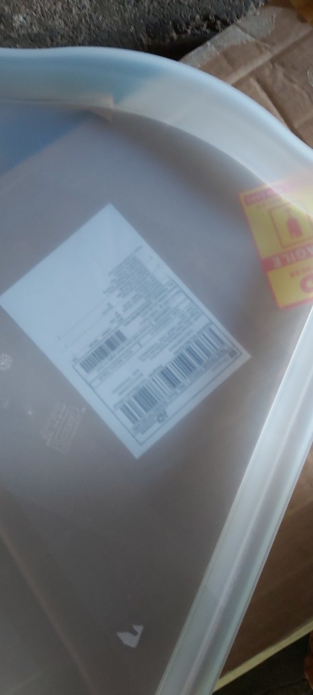 Smla Baki Nampan Tempat Saji Peralatan Dapur, 52x35 Cm, Transparan