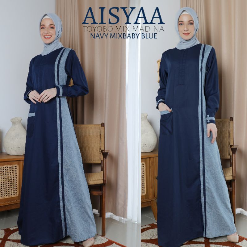 GAMIS AISYAA TOYOBO mix MADINA