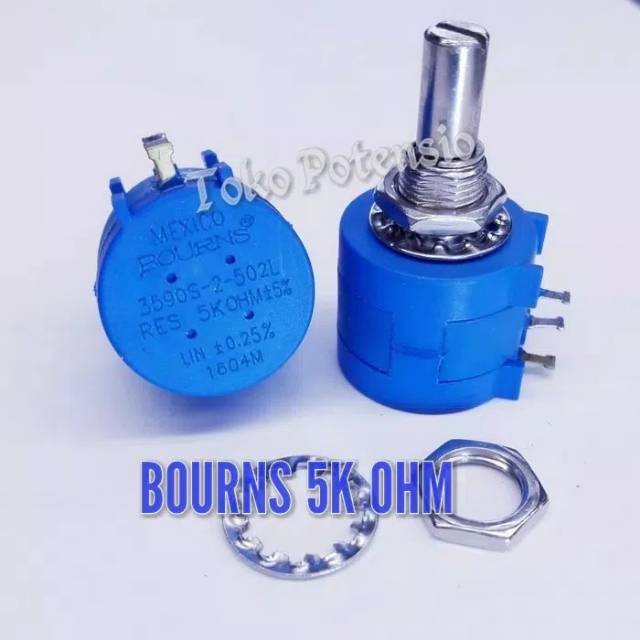 POTENSIO BOURNS 5K 10xPUTARAN