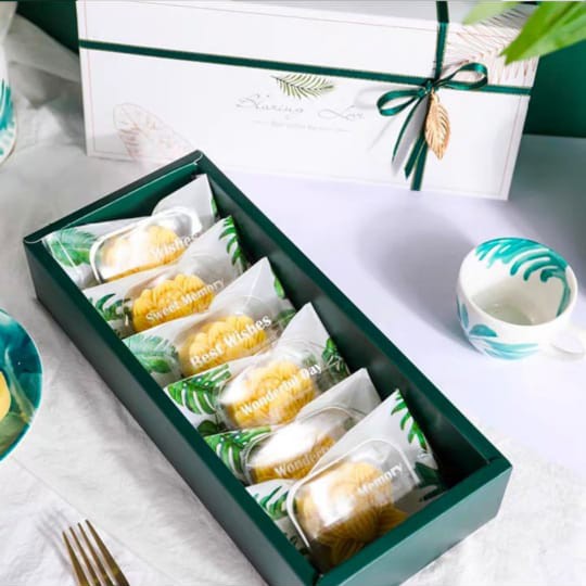 

Packaging Box Kue (5pc)/ Kotak Kue Kering/ Cookies/ Nastar FB05