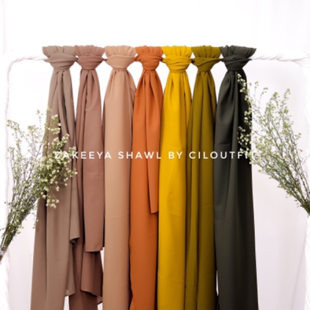 ZAKEEYA SHAWL PASHMINA DIAMOND ITALIANO IMPORT / DIAMOND DOLL PREMIUM by Ciloutfit-4