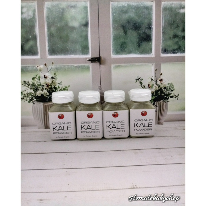 Organic Kale Powder 50 Gr / Kale Powder Organik Untuk Mpasi