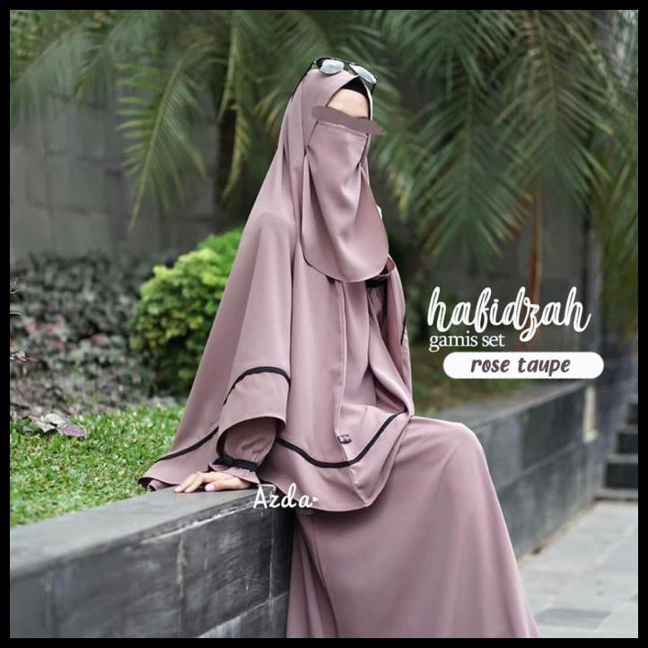 Set Gamis Syari Hafidzah By Azda Indonesia - Rosetaupe, S