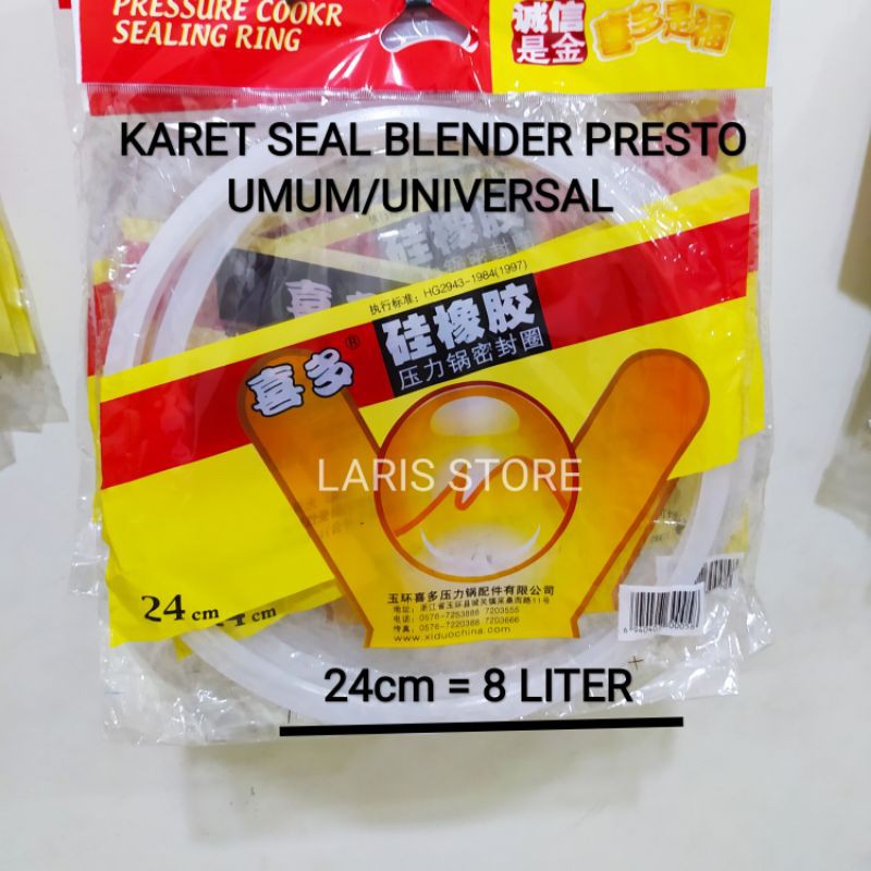 Karet Seal Panci Presto Pressure Cooker 24cm 8 Liter