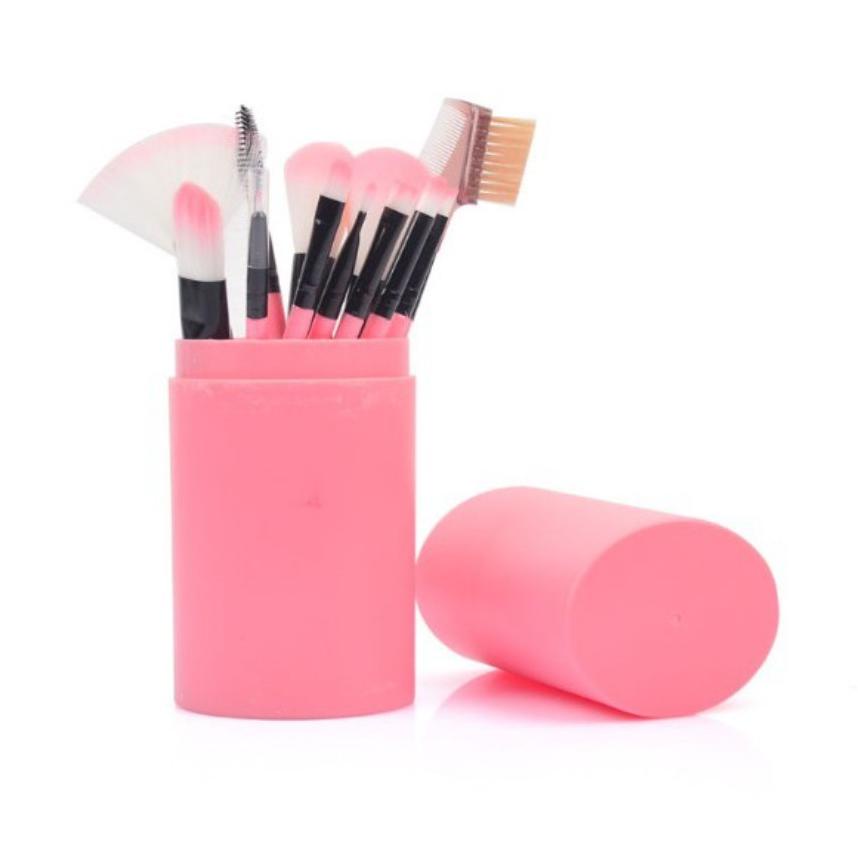 JKT B K173 Alat Make Up 12 Kuas / Make Up Tools Set Tabung 12 Set In 1 Tube Import  AK015 C97J