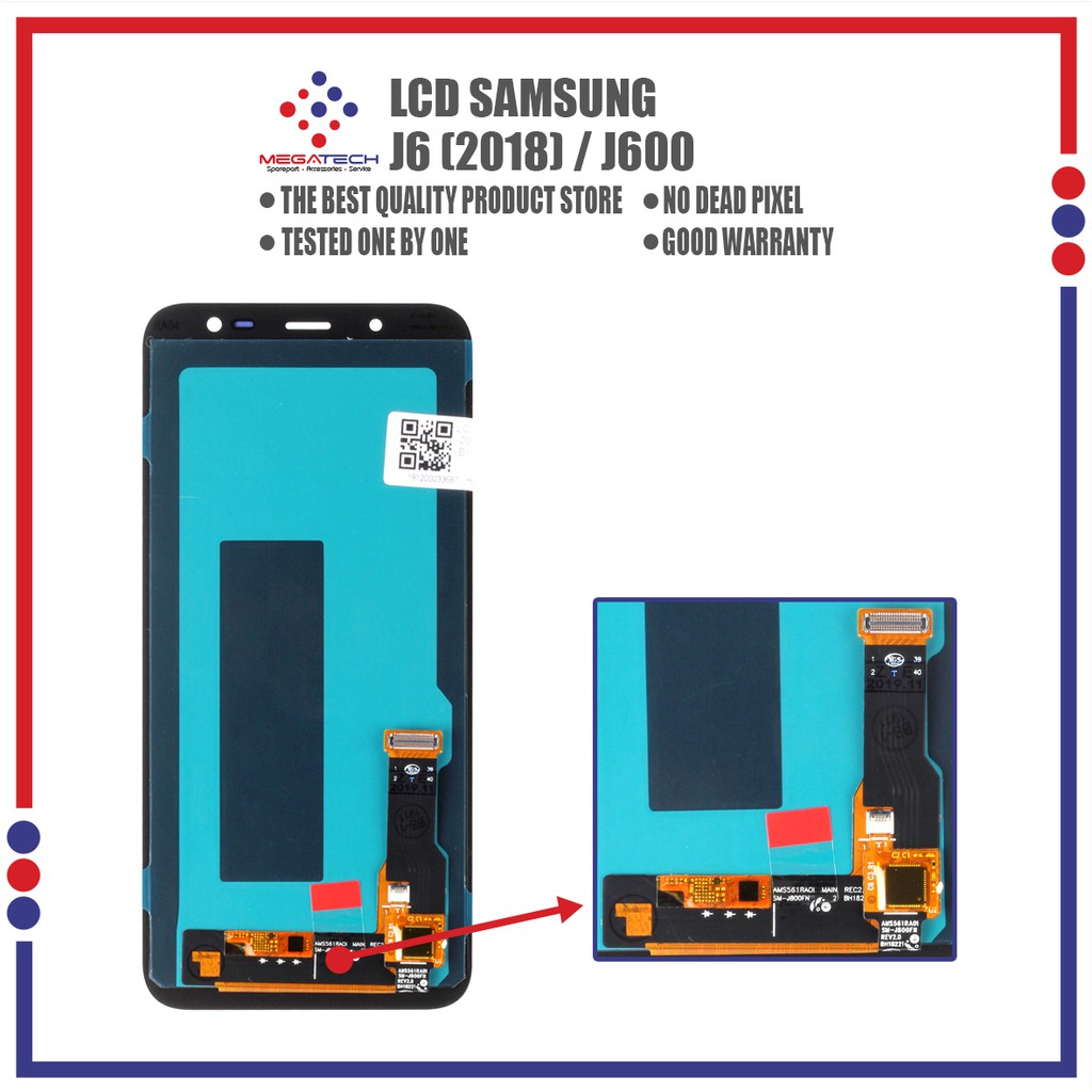 LCD Samsung J6 (2018) / J600 Fullset Touchscreen