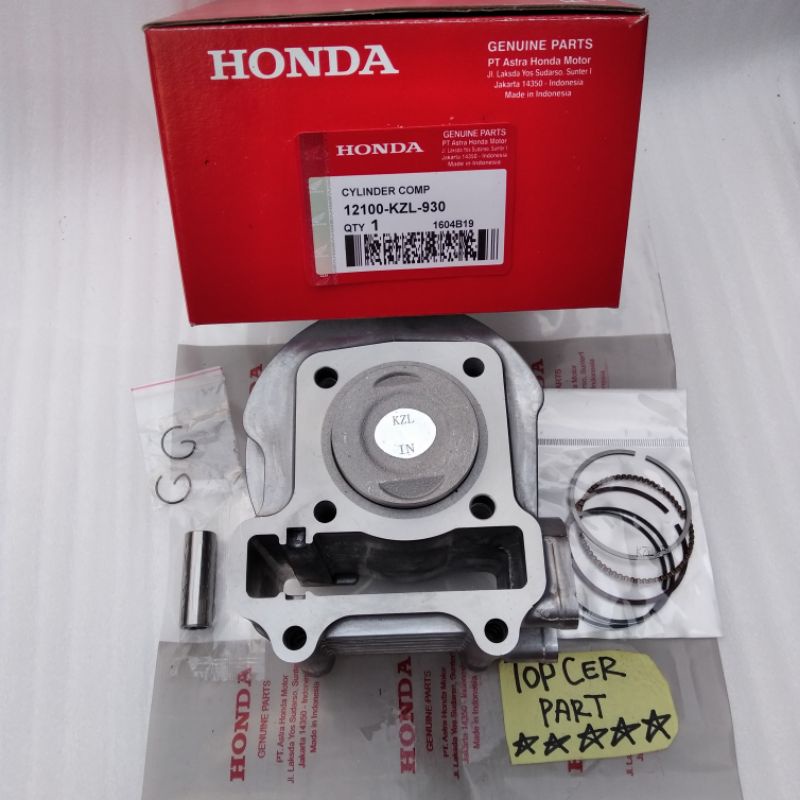 Blok Seher Cylinder Blok Beat Fi Spacy Fi Scoopy Esp Vario Esp Beat Fi Cbs Ori Oem KZL