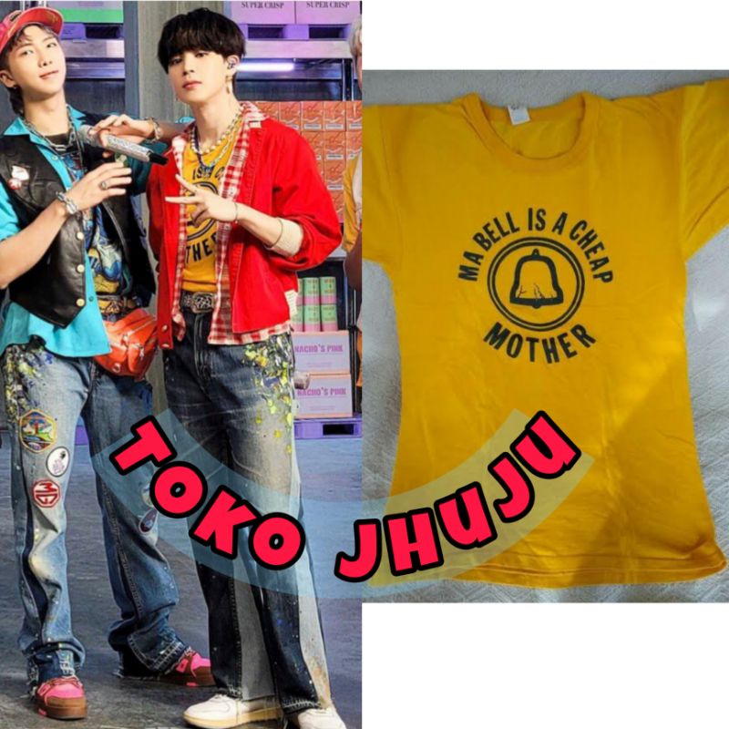 Baju T shirt BTS Jimin Bell Is Cheap Mother