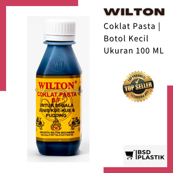 

Wilton Coklat Pasta Black Forest Wilton BlackForest Chocolate Paste Wilton BF kecil 100 ml