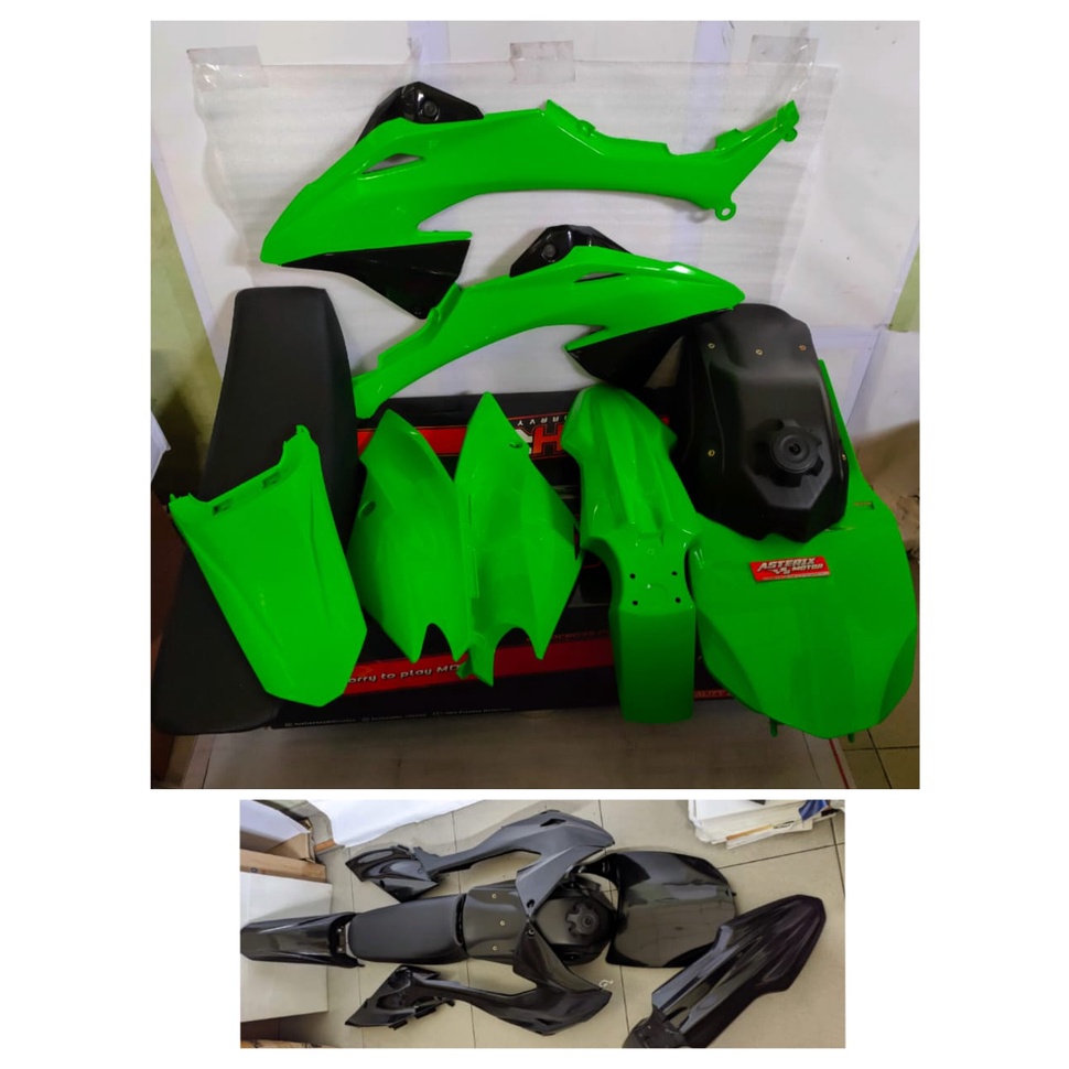 Body Bodi Bodyset .Body kit Fullset Cover Body set KLX BF merk HRV