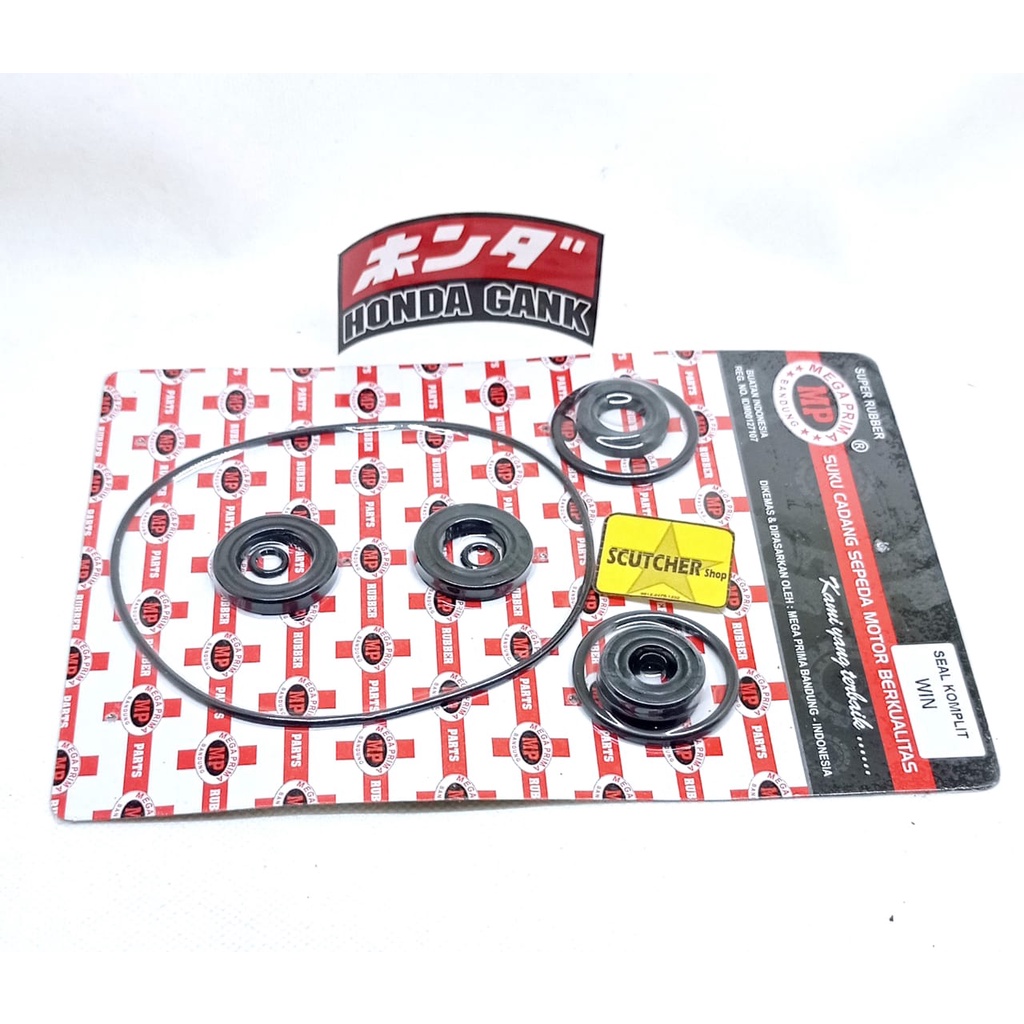 Seal Sil Oli Seal Set Oil Seal Kit Kompli Honda Win 100