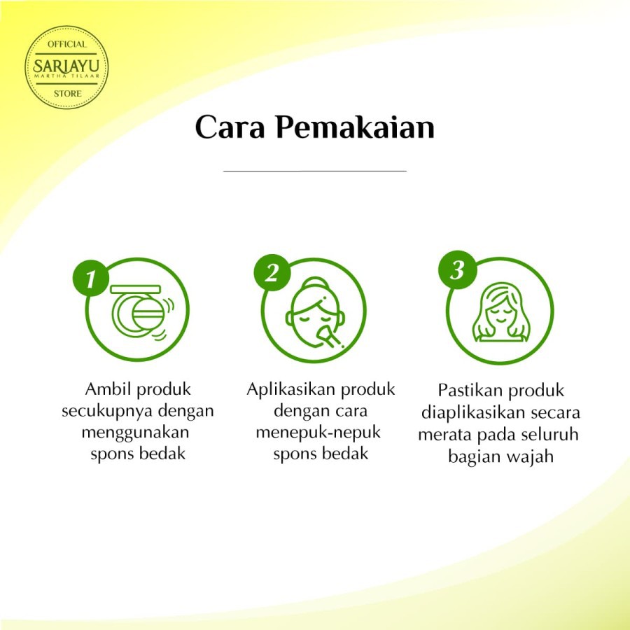 Sariayu Bedak Jerawat Refreshing Aromatic Kuning Pengantin 20gr